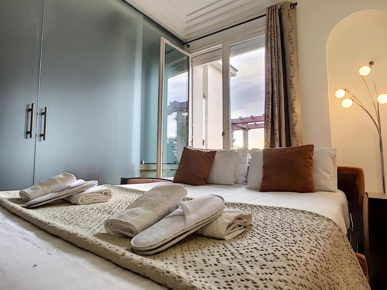 Nestor&Jeeves - "Sea View Terrace Penthouse Prestige" - Luxe Apartment Nisa Exterior foto