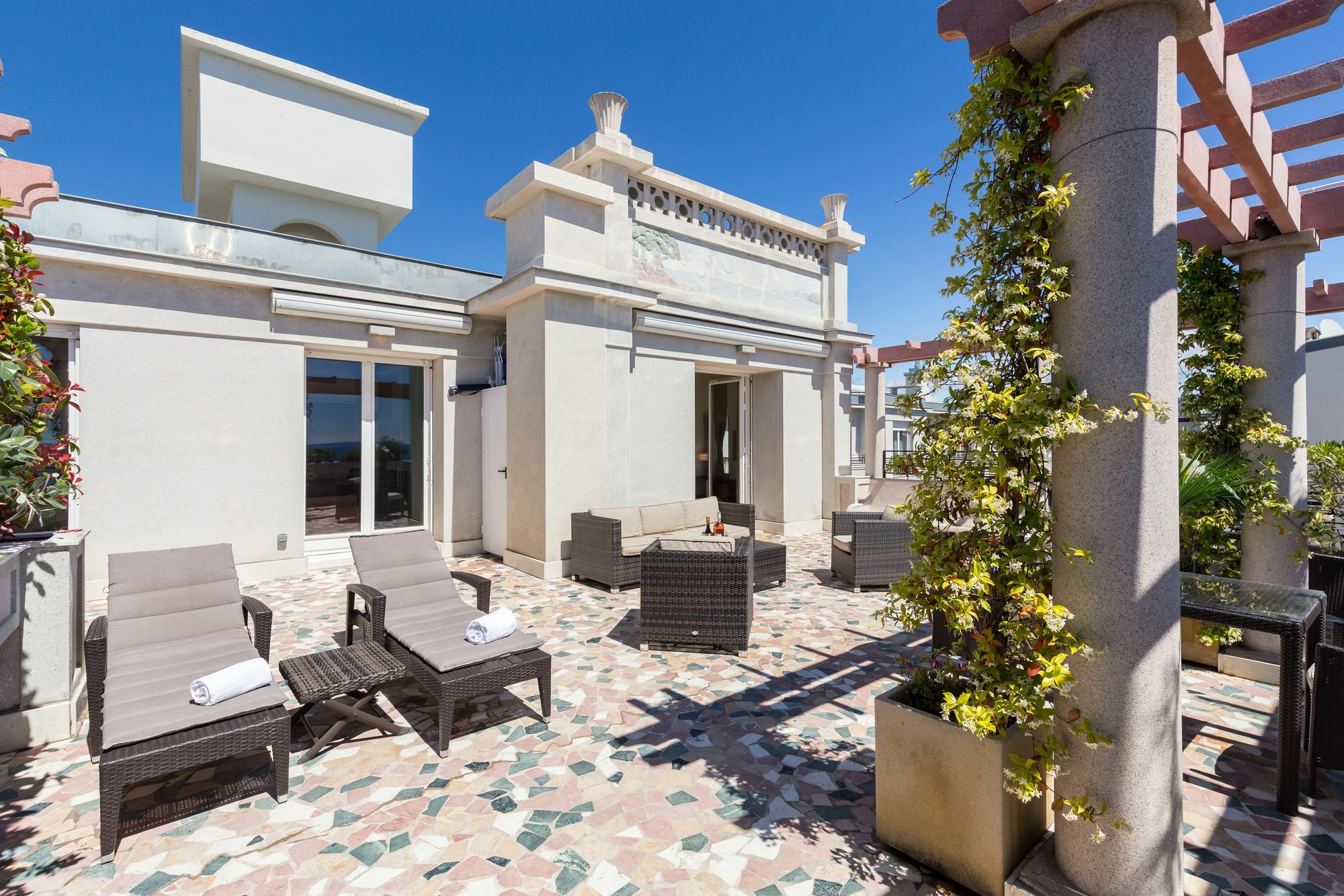 Nestor&Jeeves - "Sea View Terrace Penthouse Prestige" - Luxe Apartment Nisa Exterior foto